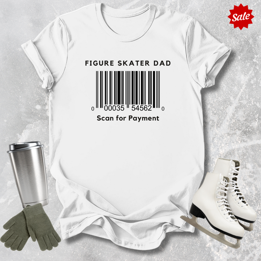 Skater Dad Scan for Payment T-Shirt