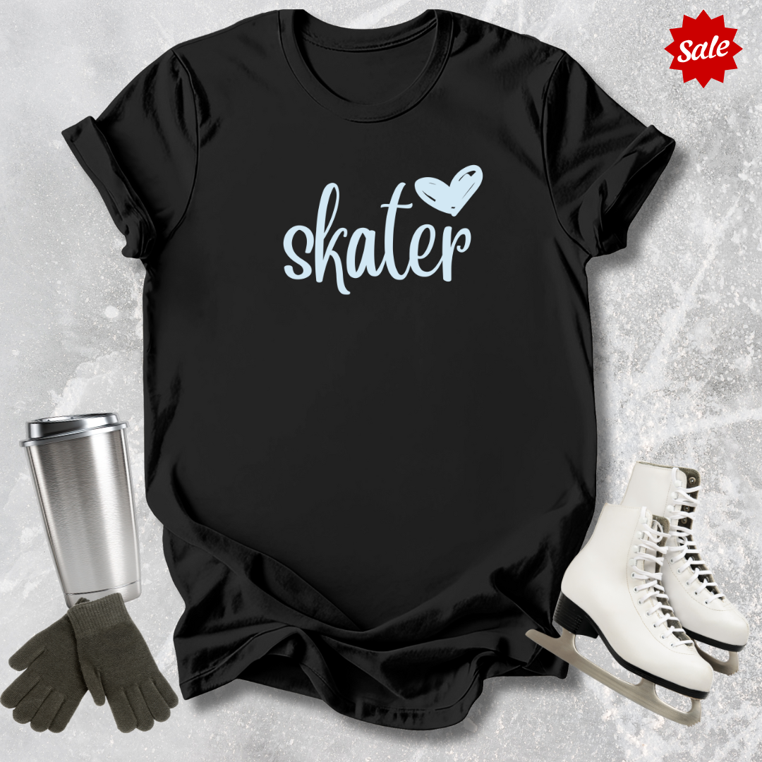 Skater Heart Kids T‑Shirt