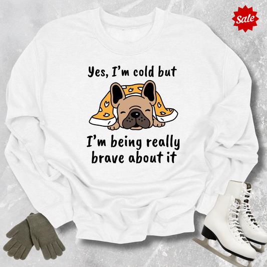 Yes I’m Cold Dog Kids Sweatshirt