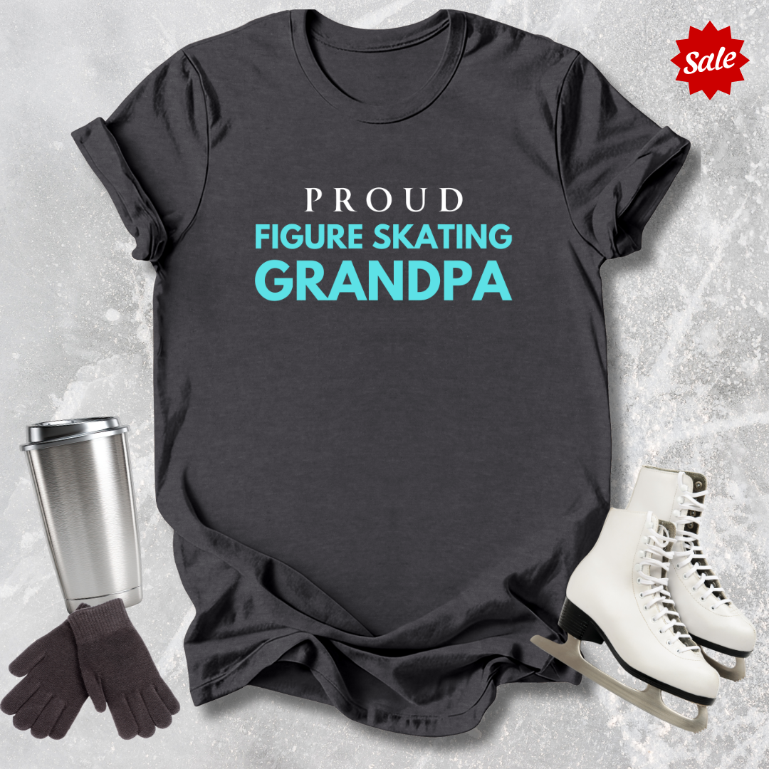 Skating Grandpa T‑Shirt