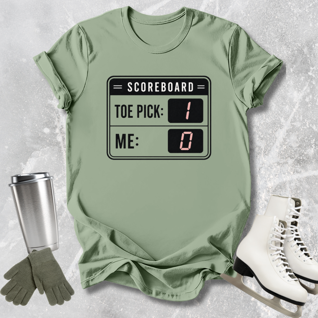 Toe Pick Scoreboard T-Shirt