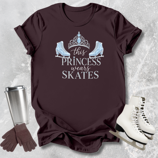 Princess Wears Skates T-Shirt