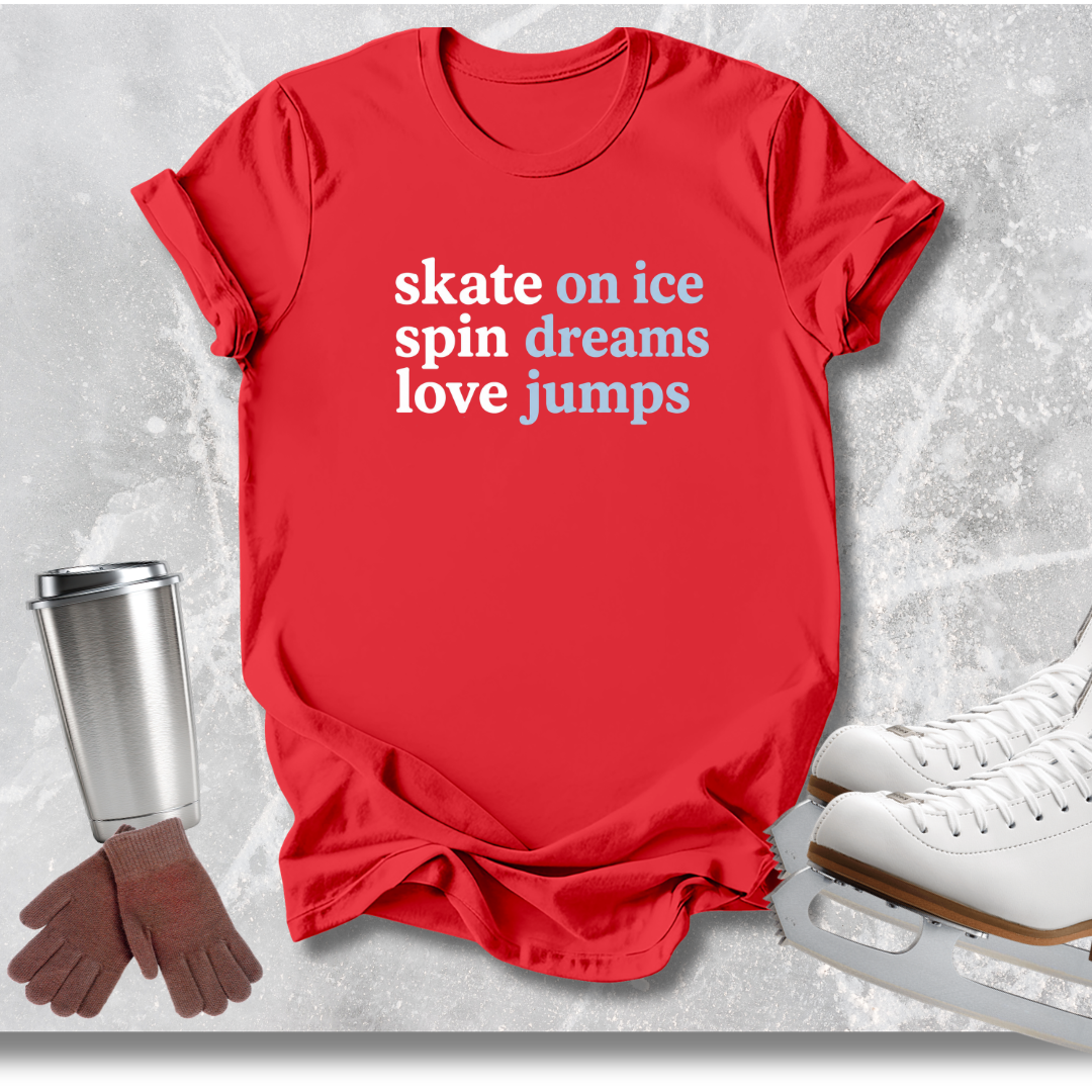 Skate Spin Love T-Shirt
