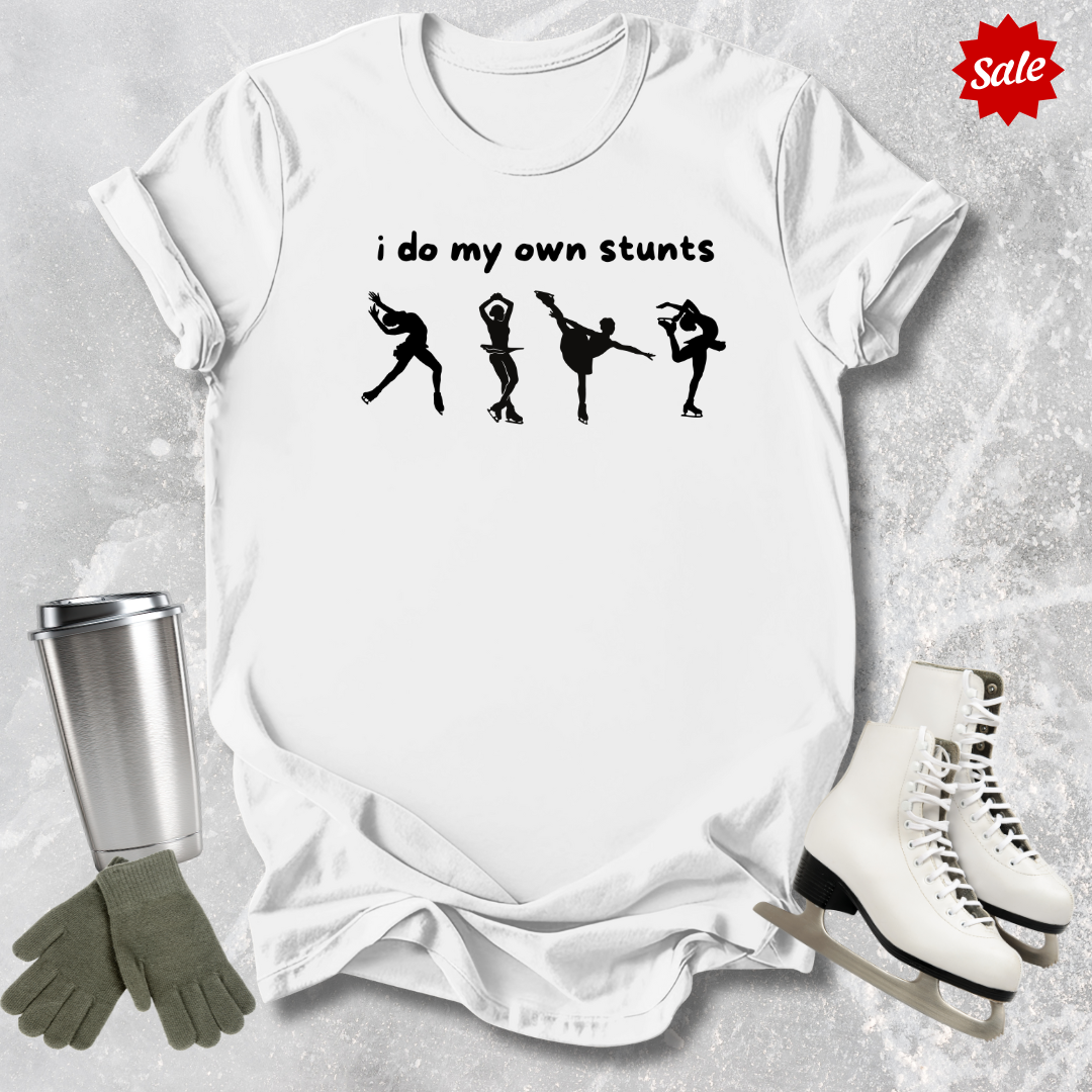 I Do My Own Stunts Kids T‑Shirt