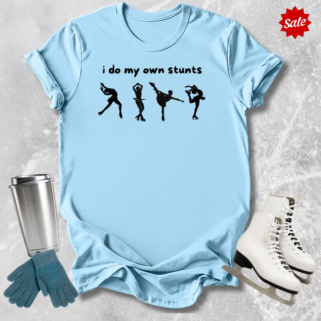 I Do My Own Stunts Kids T‑Shirt