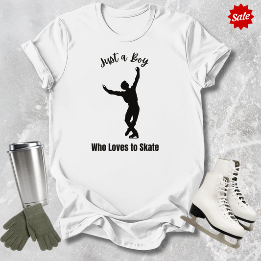 Just a Boy Who Loves to Skate T-Shirt