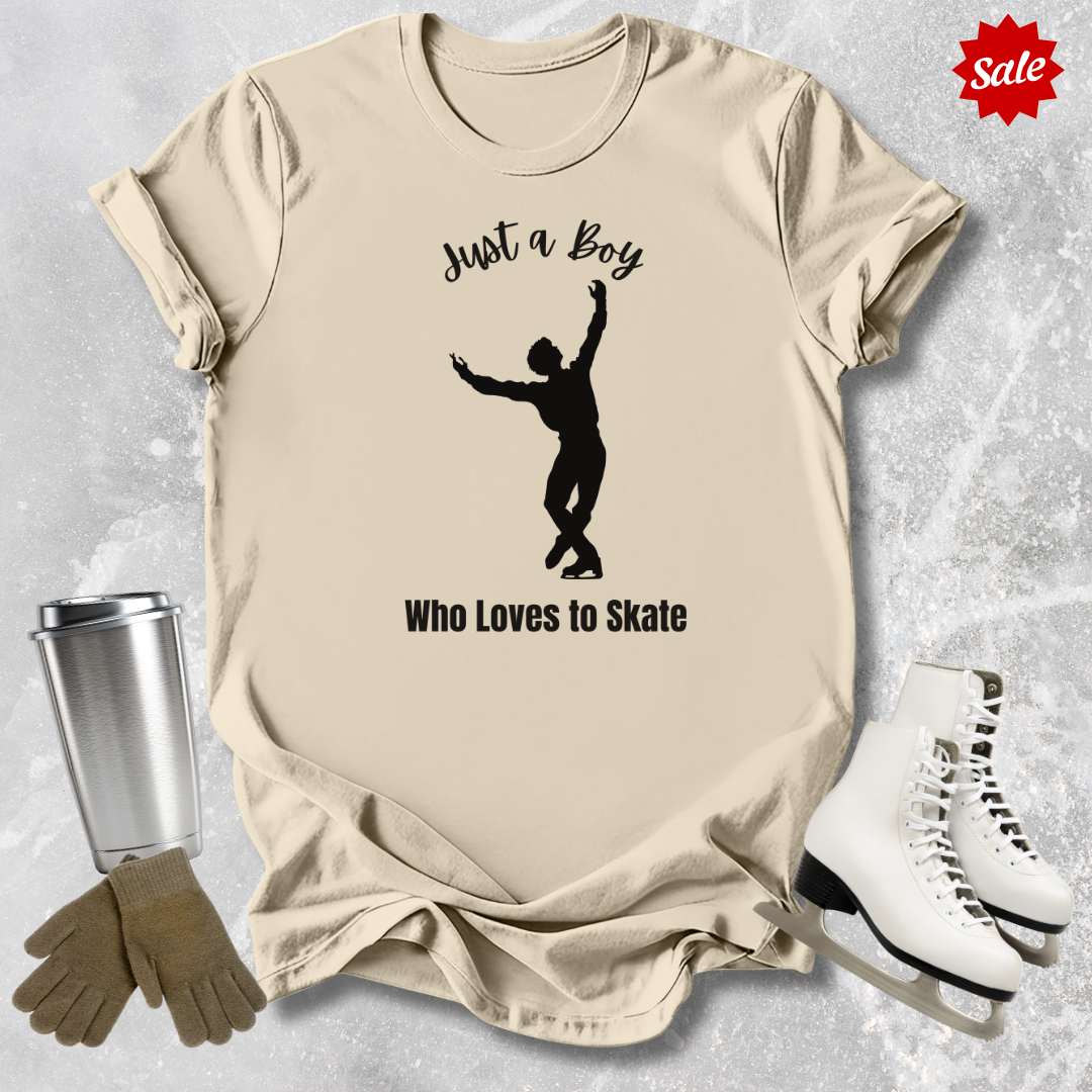 Just a Boy Who Loves to Skate T-Shirt