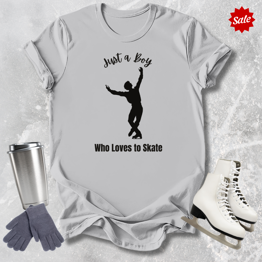 Just a Boy Who Loves to Skate T-Shirt