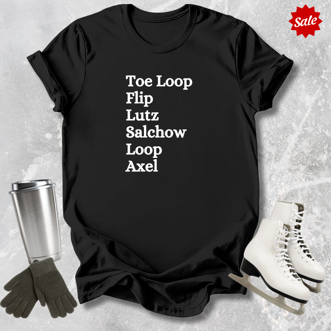 Skating Jumps Kids T‑Shirt