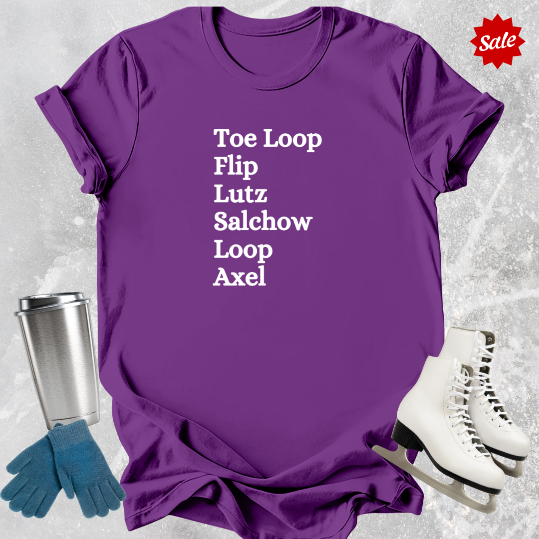 Skating Jumps Kids T‑Shirt