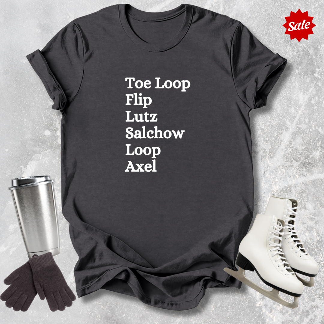 Skating Jumps Kids T‑Shirt