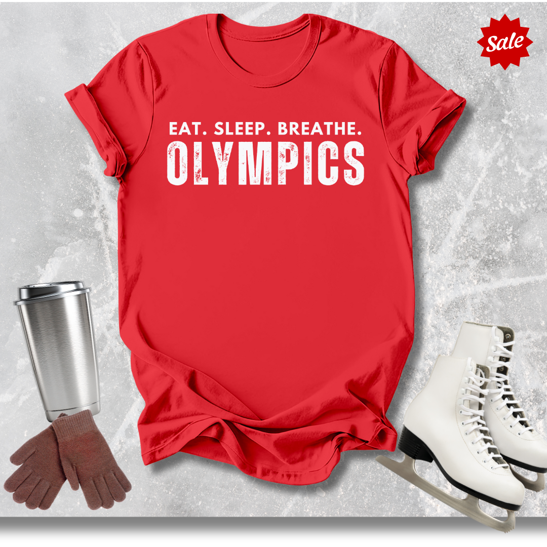 Eat Breathe Olympics Repeat Kids T-Shirt