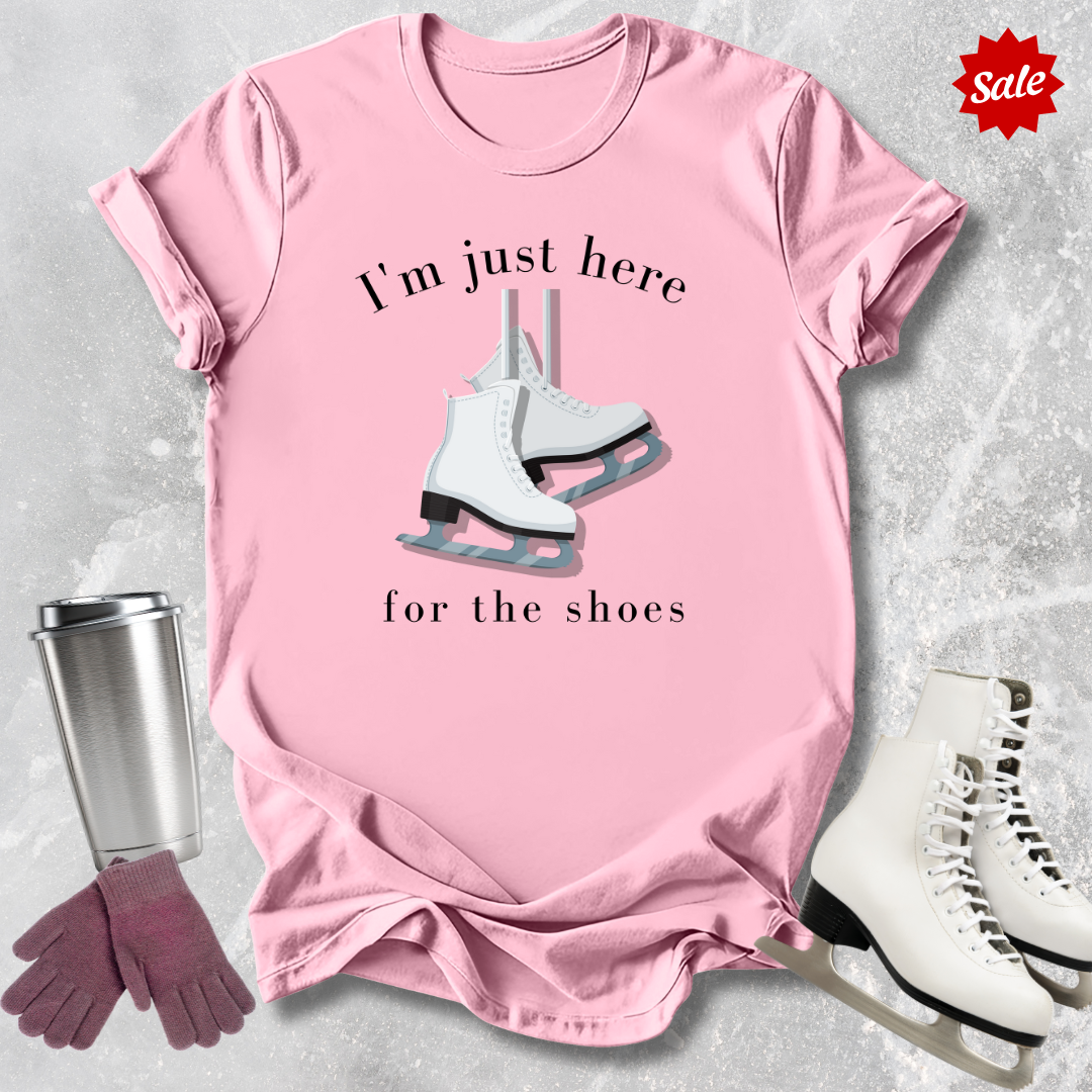 Just Here for the Shoes Kids T‑Shirt