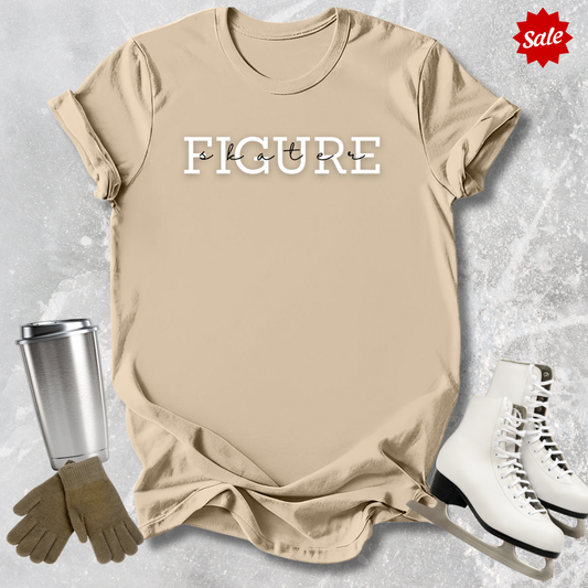 Figure Skater Script T-Shirt