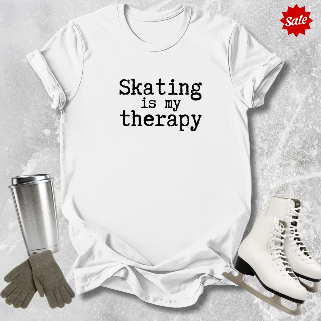 Skating Is My Therapy T-Shirt