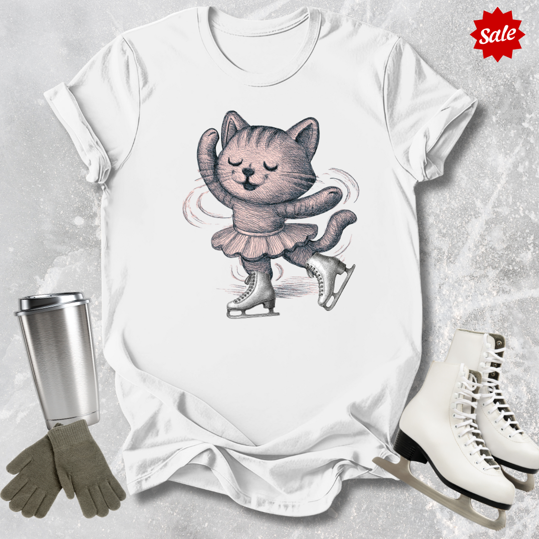 Skating Kitten T-Shirt