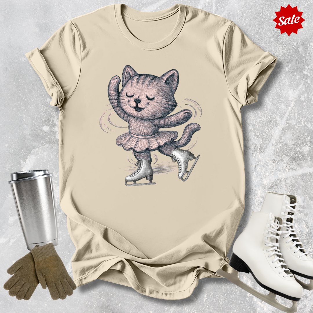 Skating Kitten T-Shirt