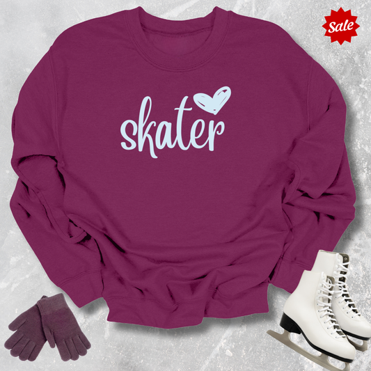 Skater Heart Sweatshirt