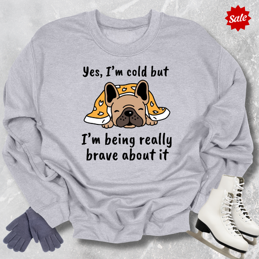Yes I’m Cold Dog Kids Sweatshirt