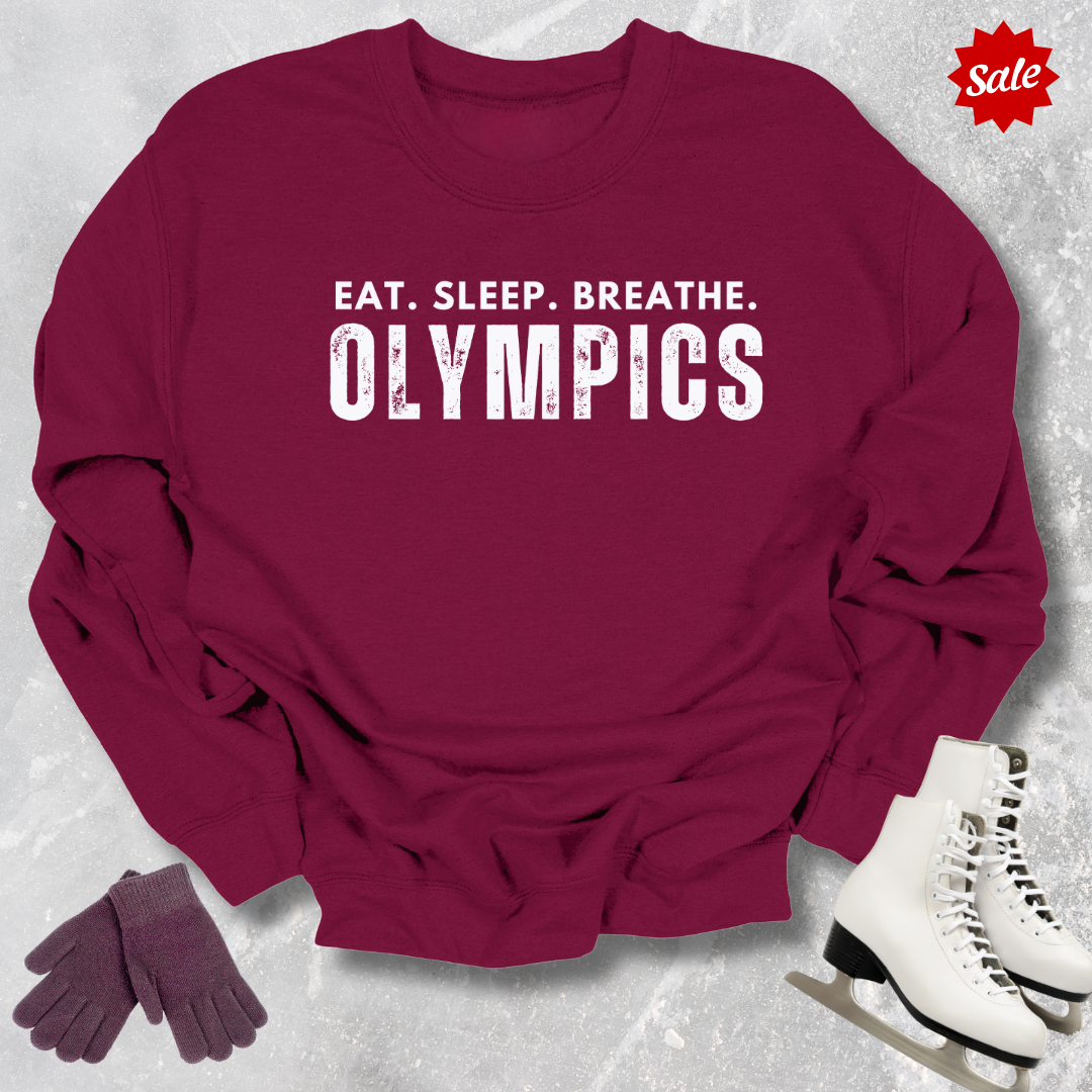 Eat Sleep Breathe Olympics Sweatshirt