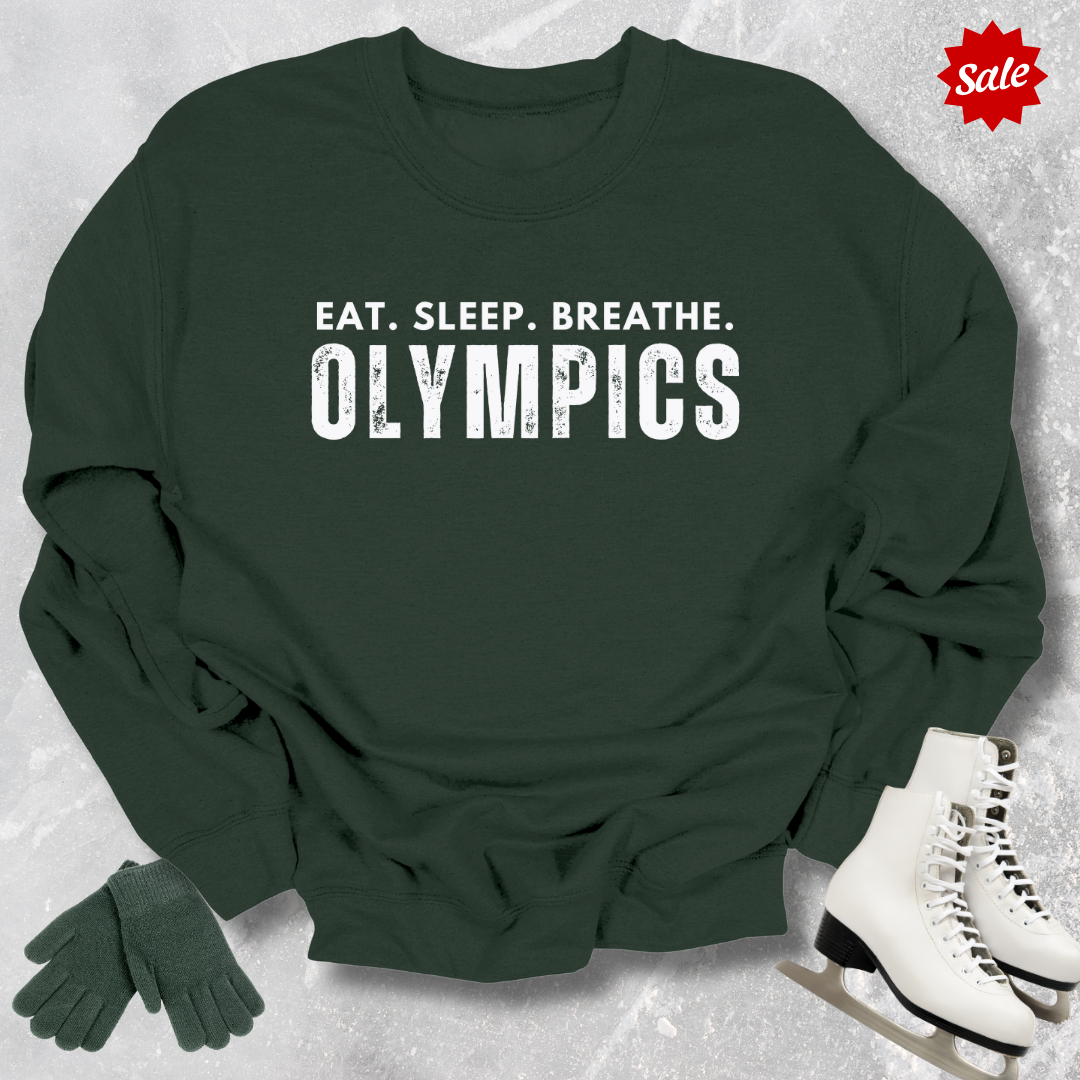 Eat Sleep Breathe Olympics Kids Sweatshirt