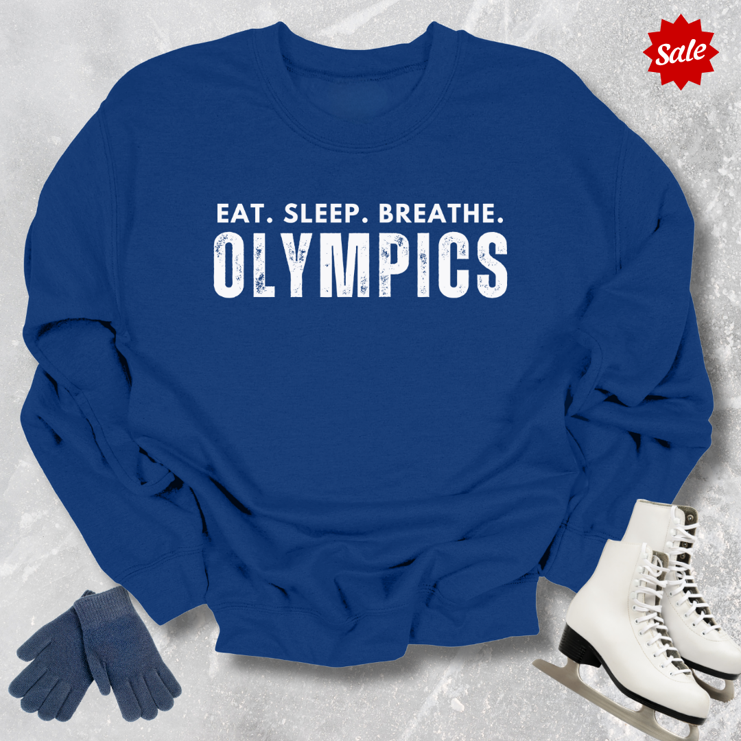 Eat Sleep Breathe Olympics Kids Sweatshirt