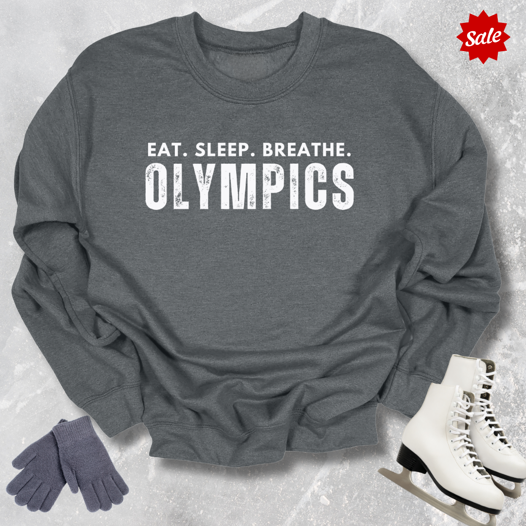 Eat Sleep Breathe Olympics Kids Sweatshirt