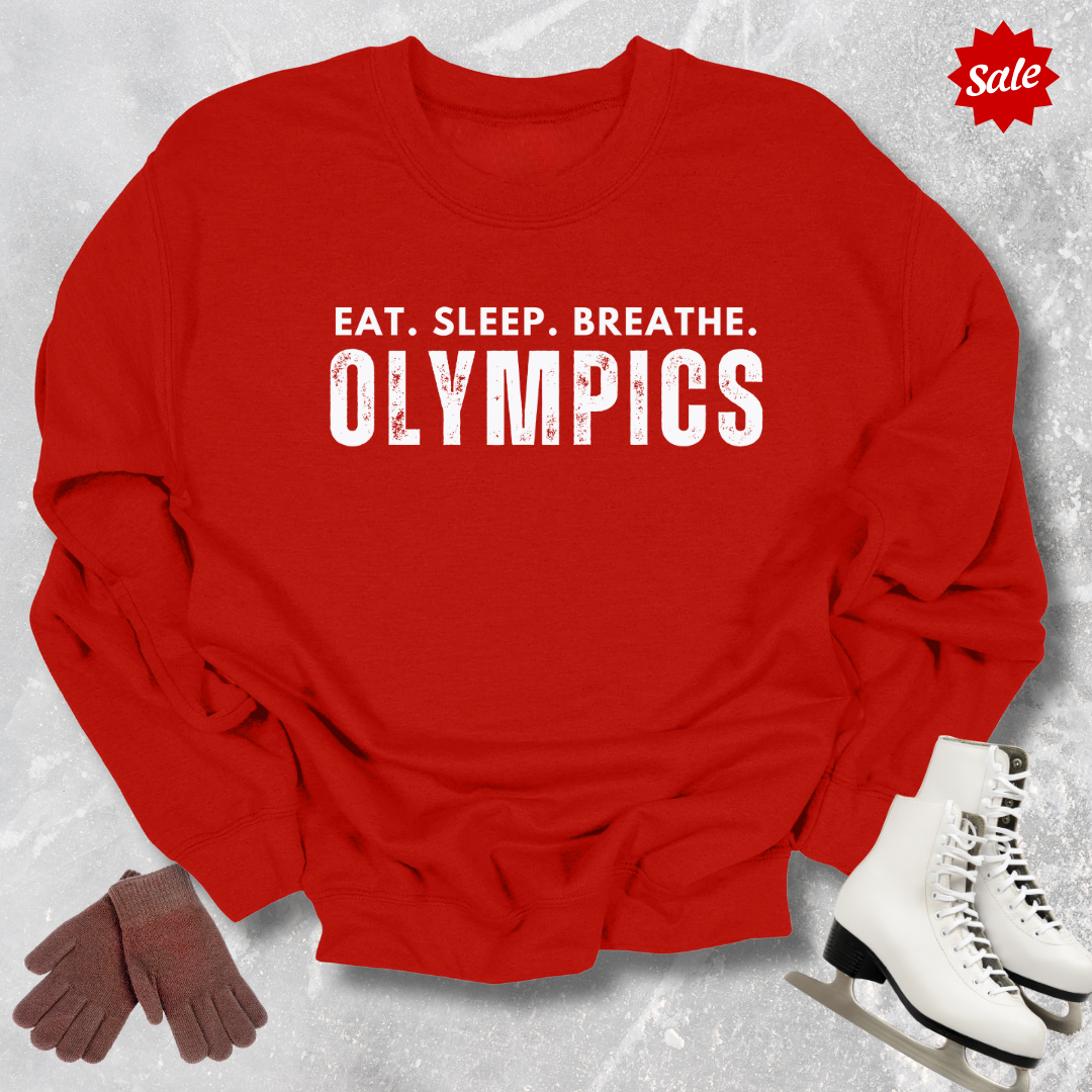 Eat Sleep Breathe Olympics Kids Sweatshirt