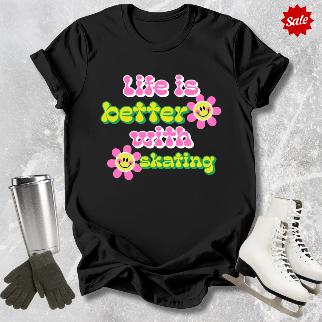 Life Is Better With Skating Kids T-Shirt