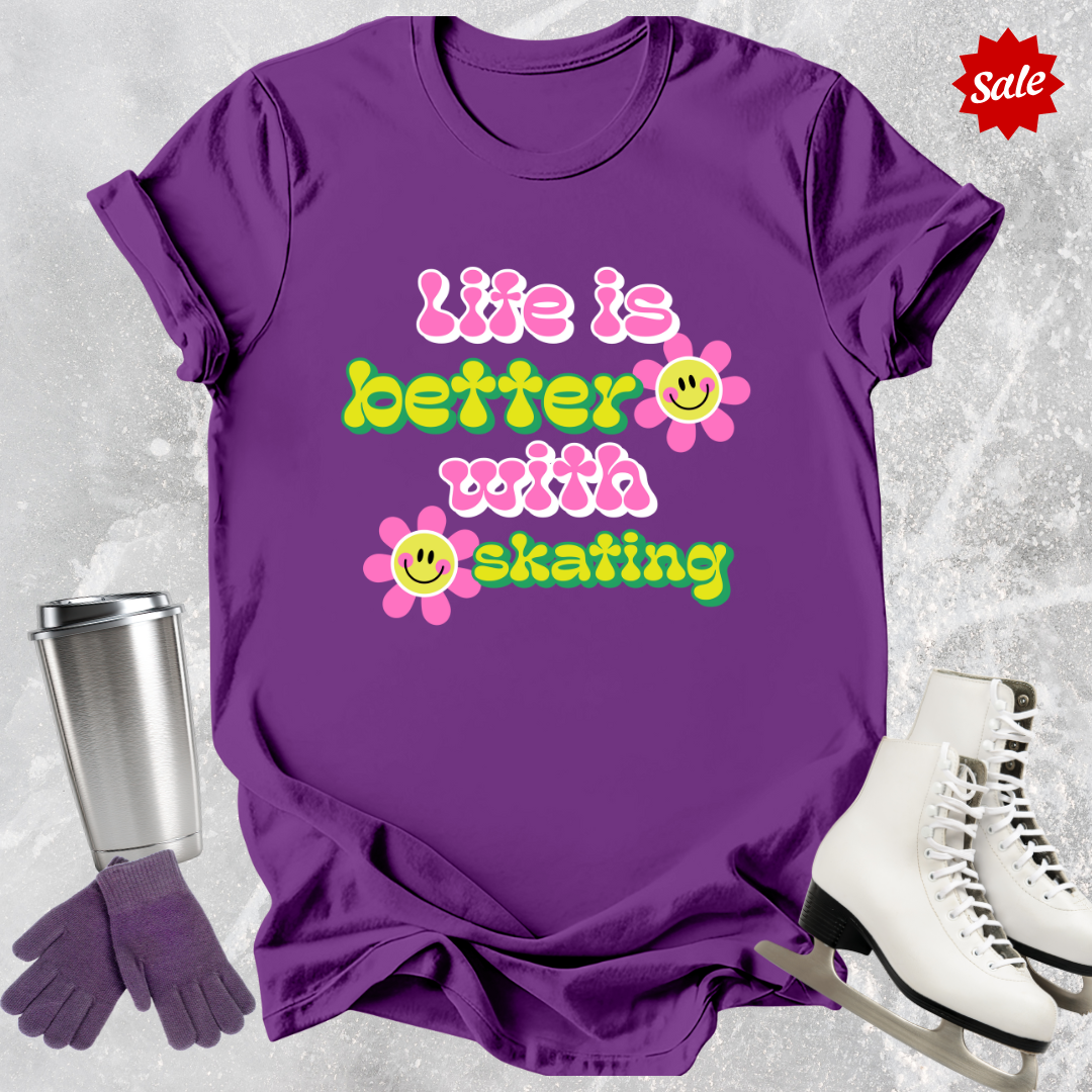 Life Is Better With Skating Kids T-Shirt