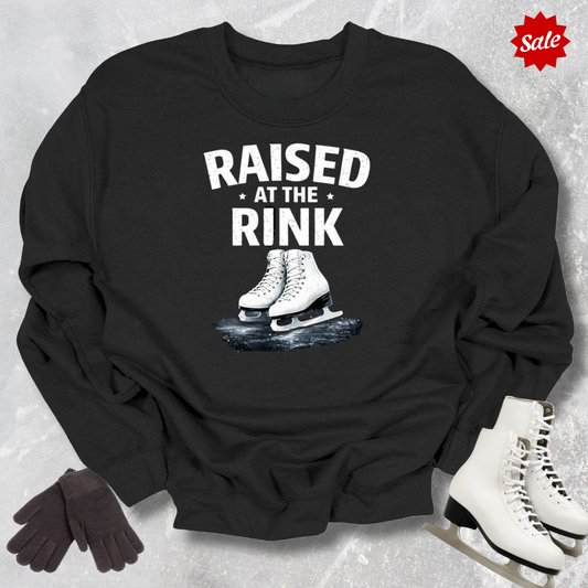 Raised at the Rink Kids Sweatshirt