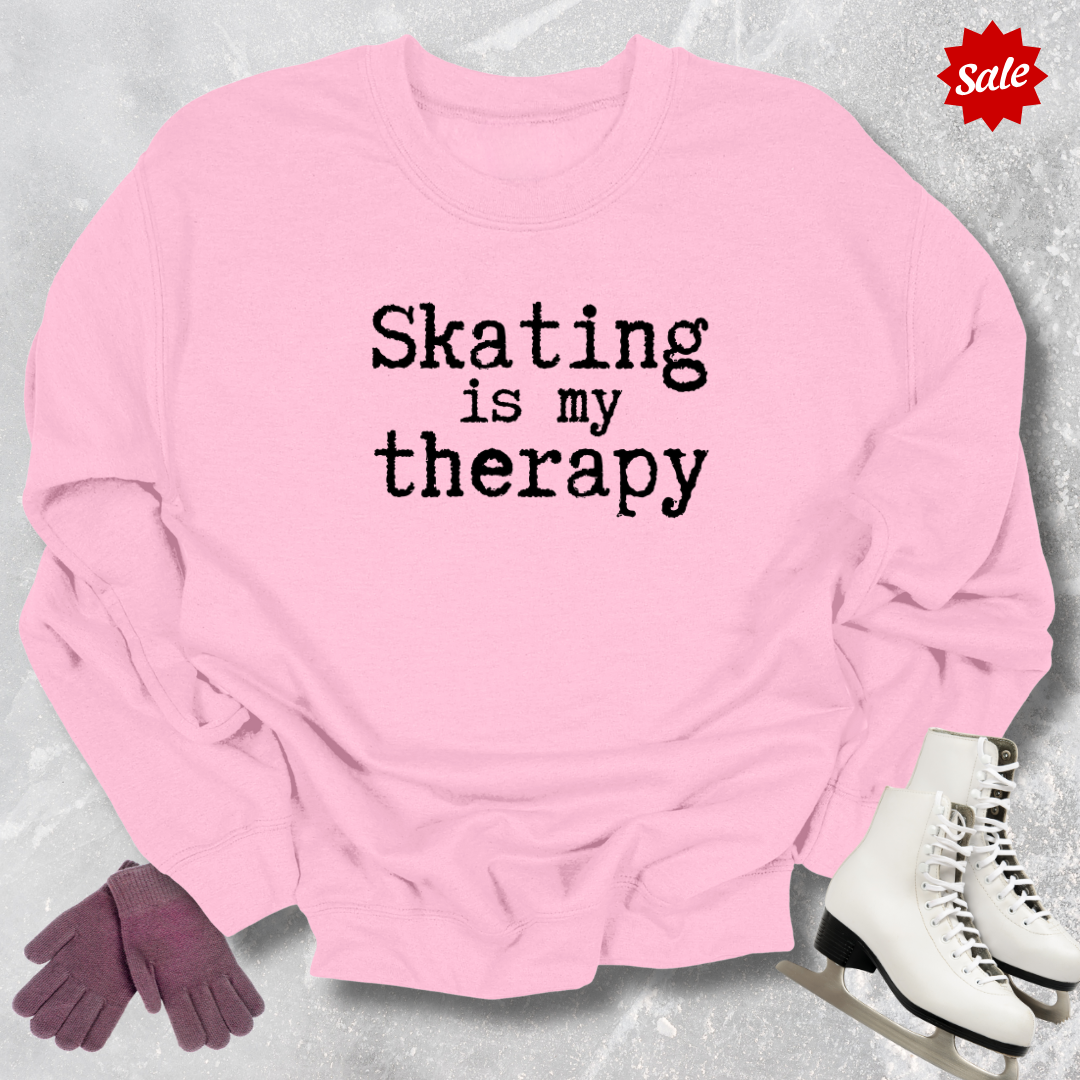 Skating Is My Therapy Sweatshirt
