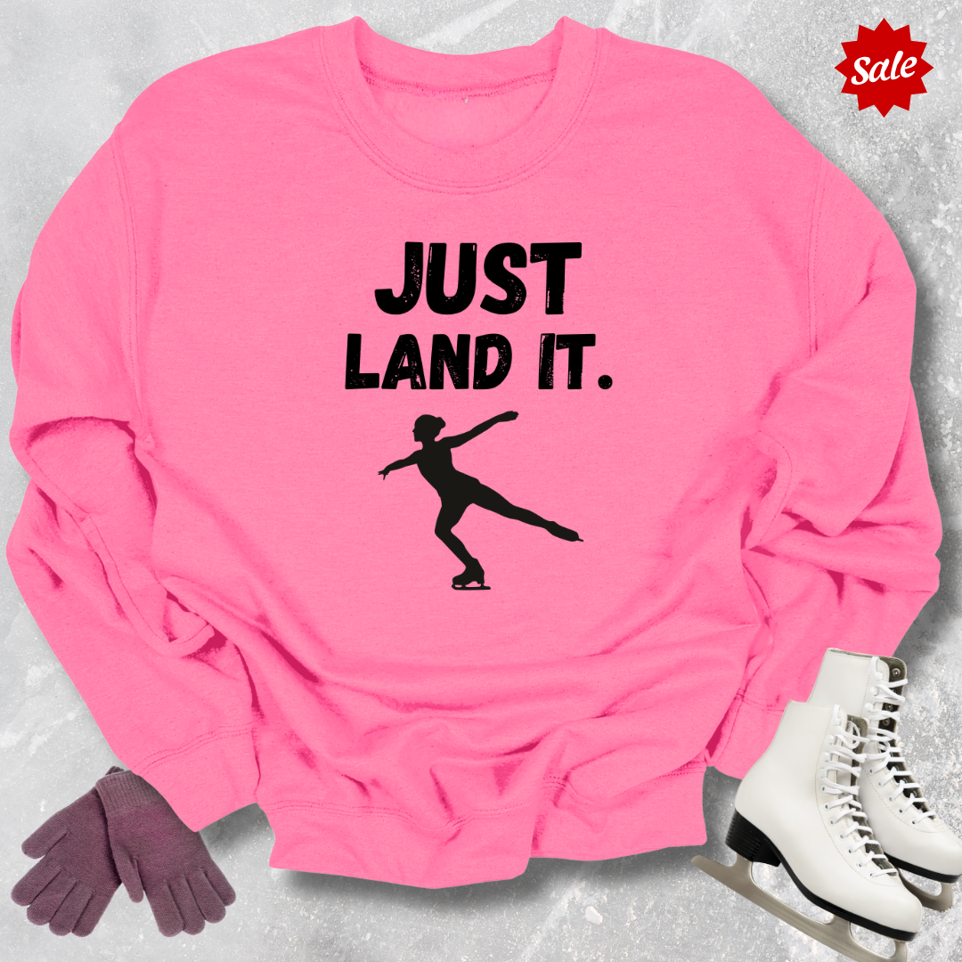 Just Land It Kids Sweatshirt