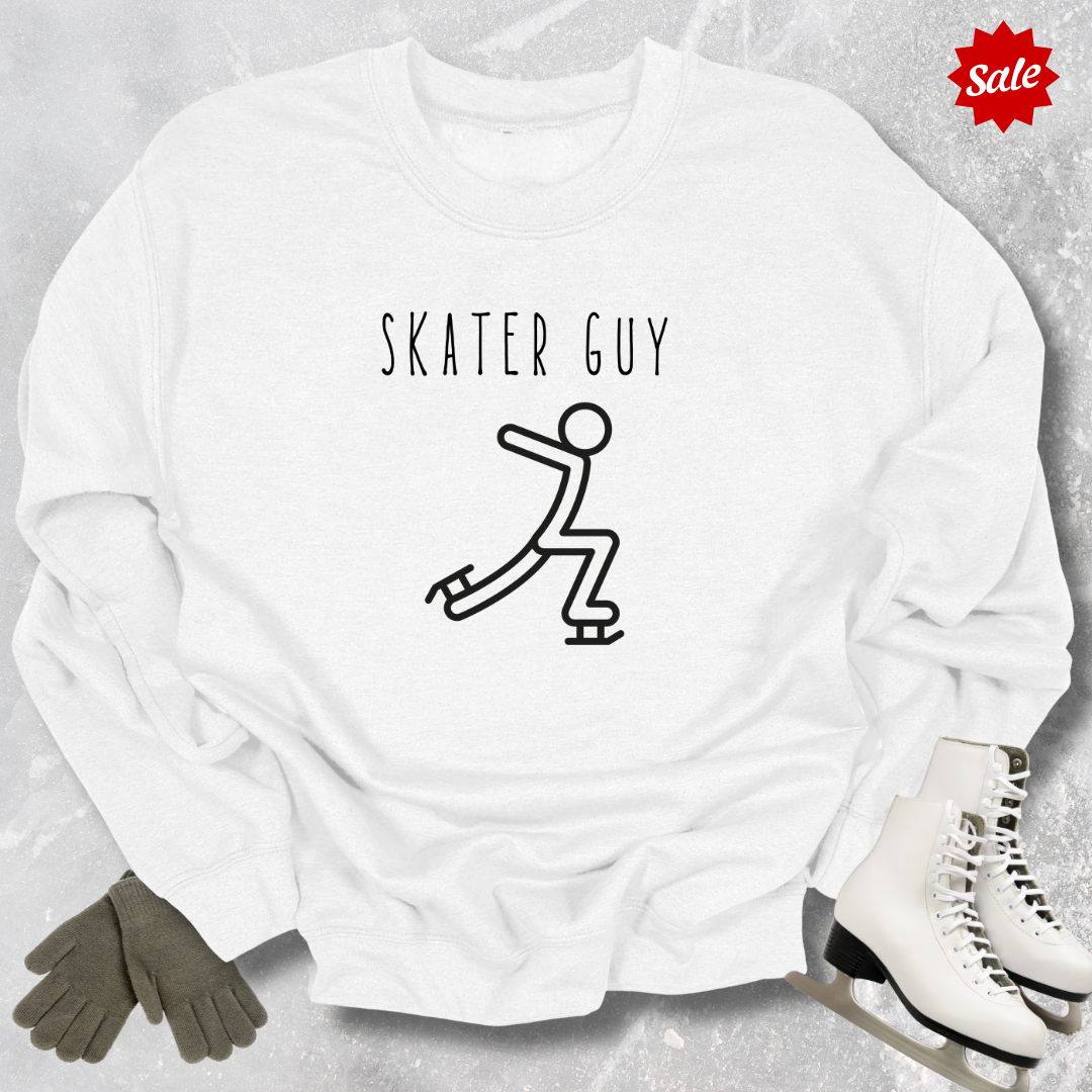 Skater Guy Kids Sweatshirt