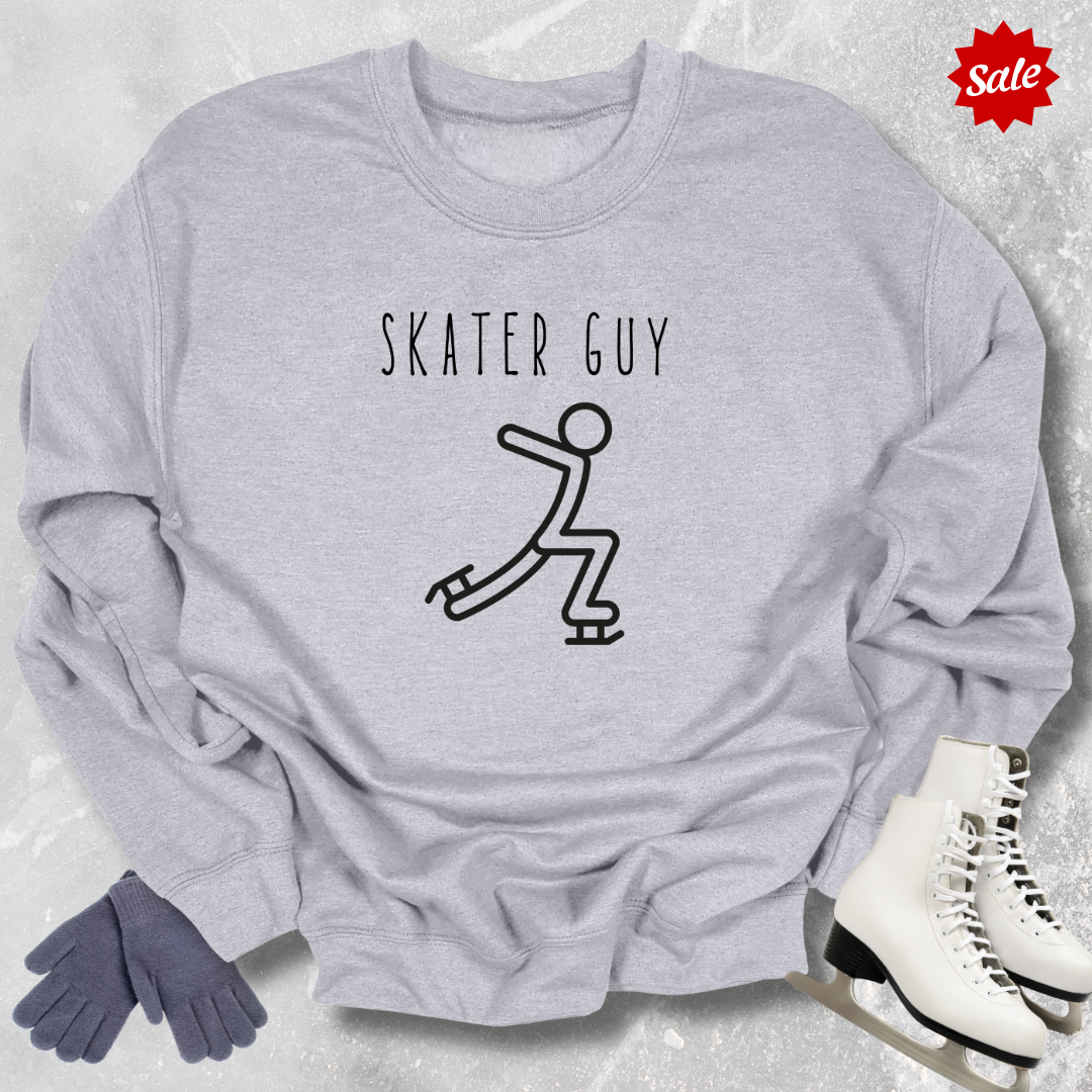 Skater Guy Kids Sweatshirt