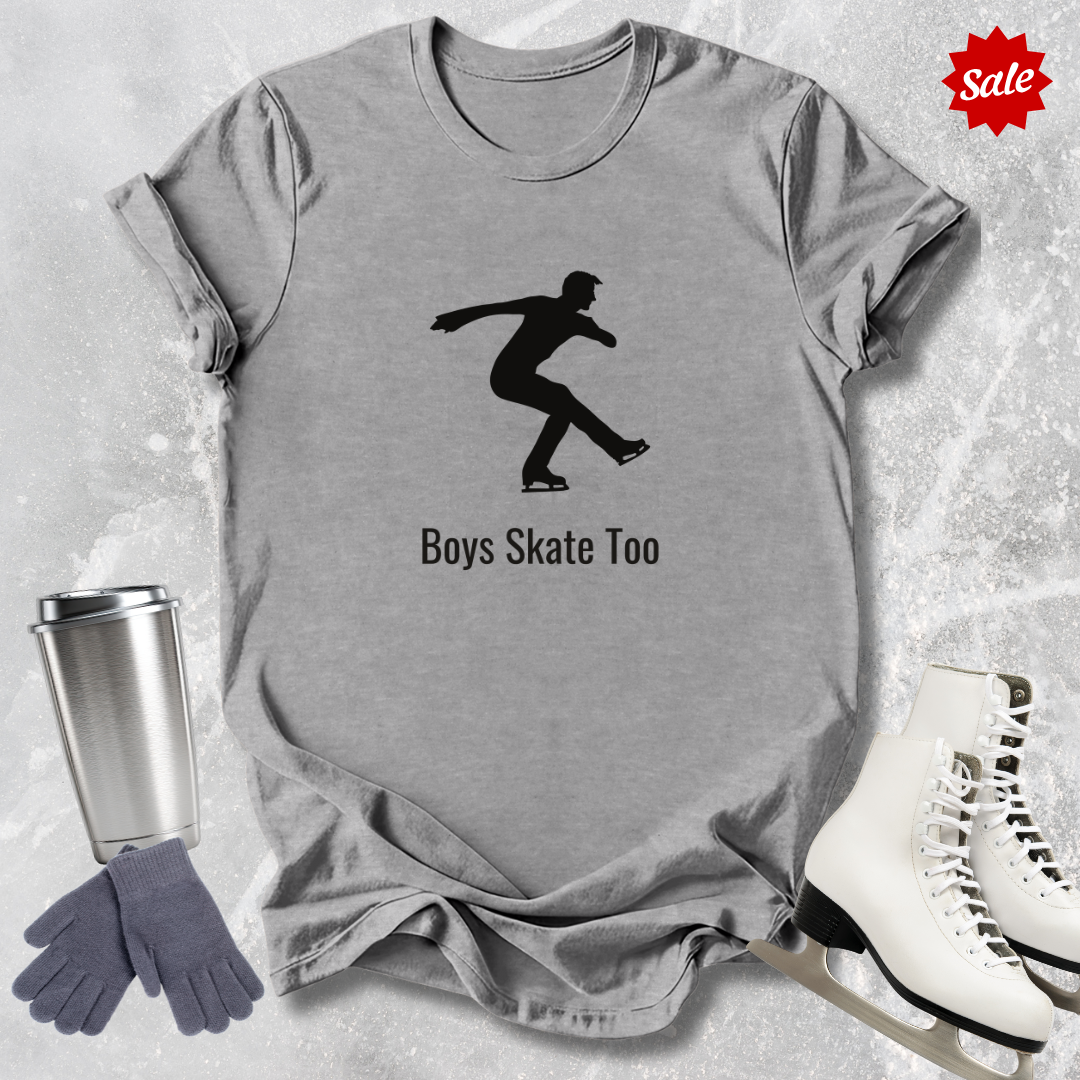 Boys Skate Too Kids T-Shirt
