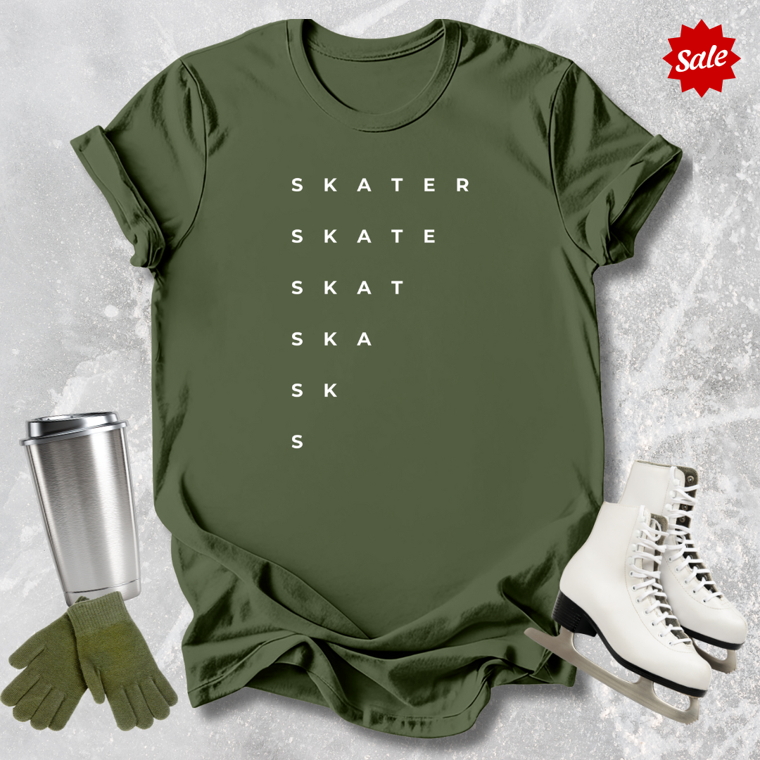 Skater Lettering T-Shirt