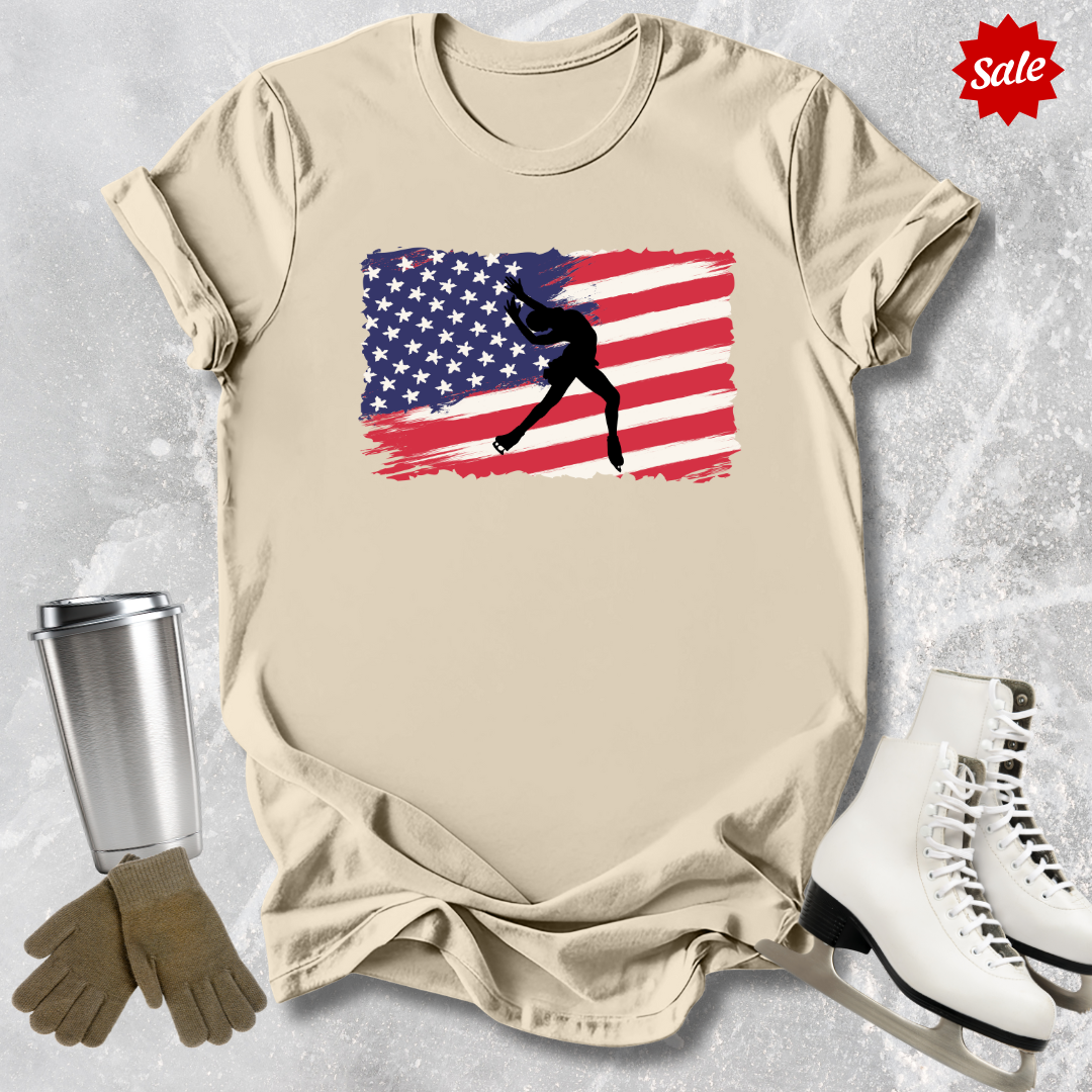 American Flag Skater T-Shirt