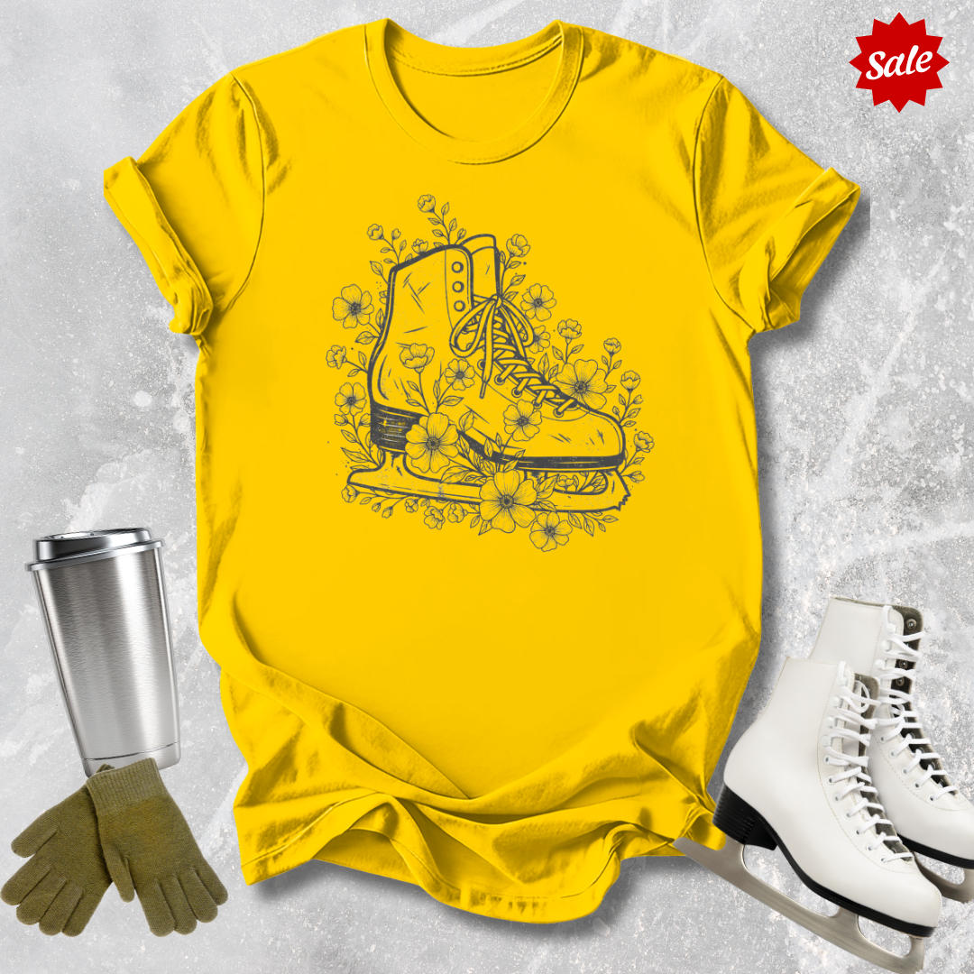 Floral Skate Kids T-Shirt