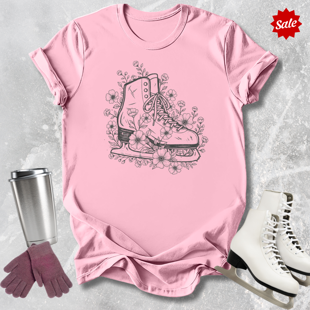 Floral Skate Kids T-Shirt