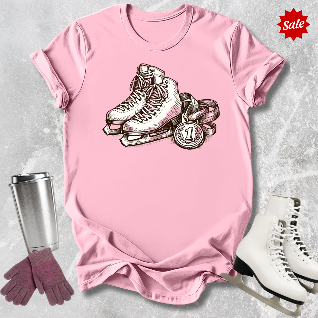 Gold Medal Skates Kids T-Shirt