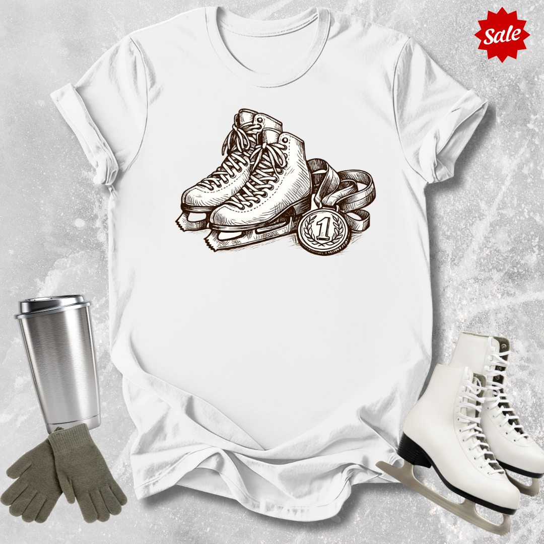 Gold Medal Skates Kids T-Shirt