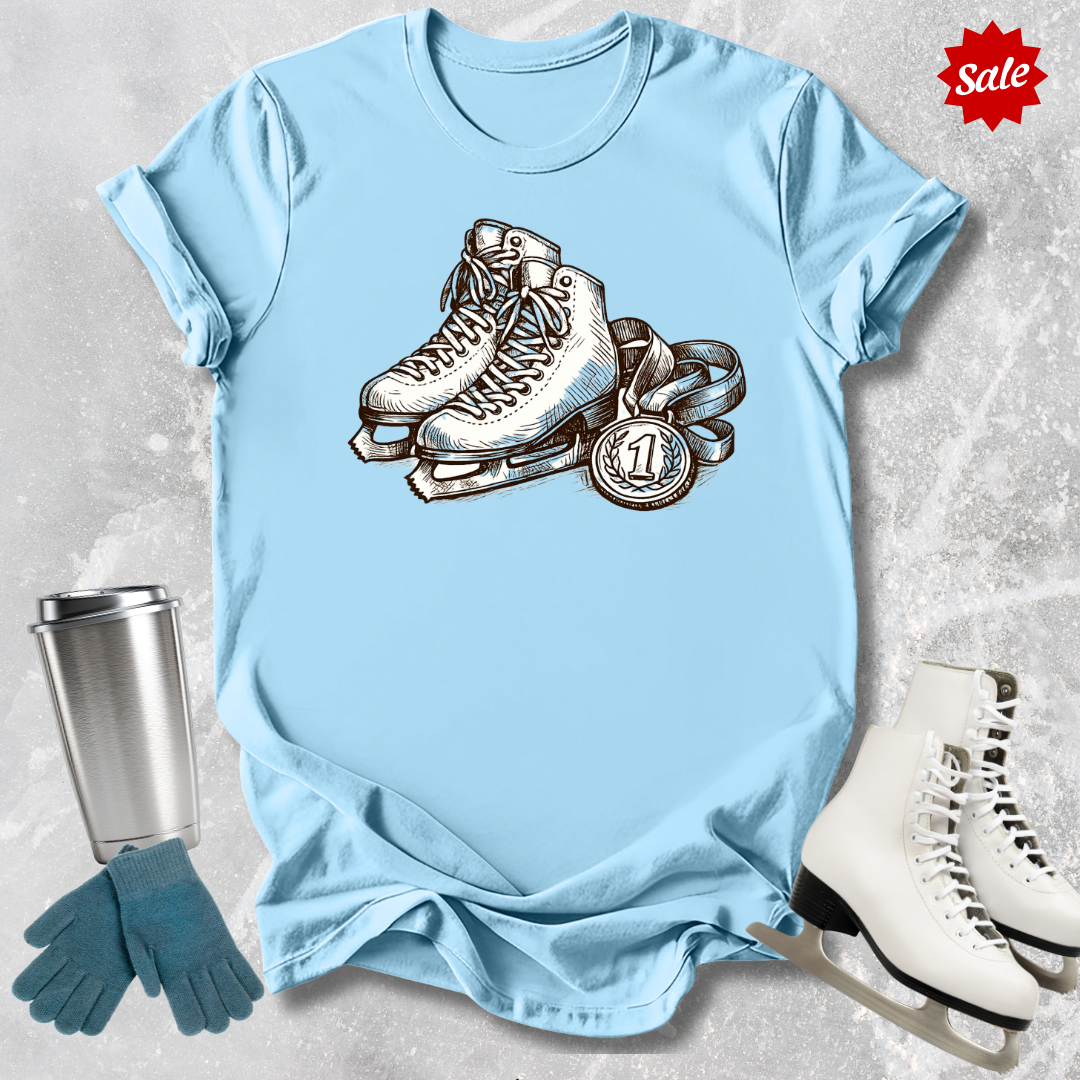 Gold Medal Skates Kids T-Shirt