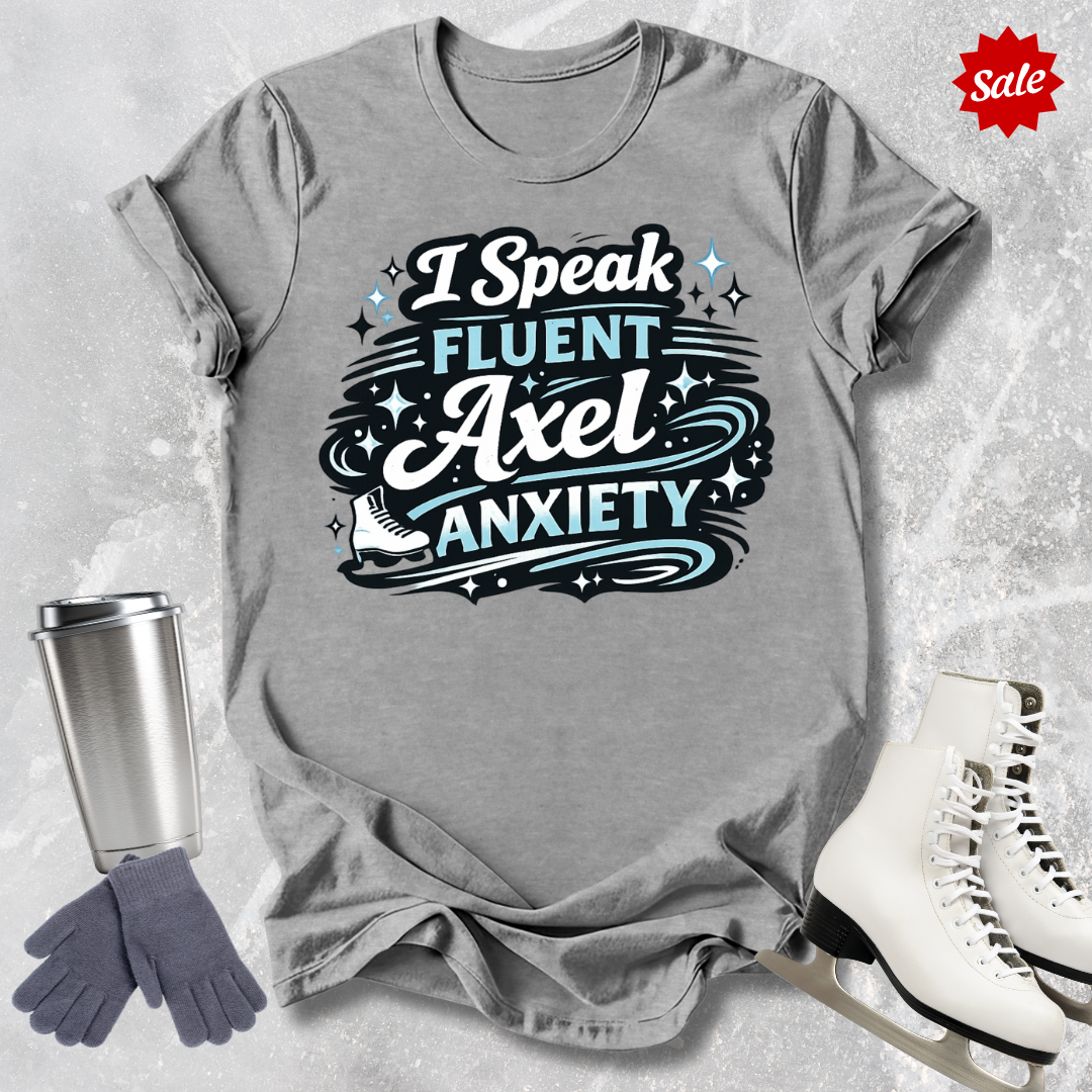 I Speak Fluent Axel Anxiety Kids T-Shirt