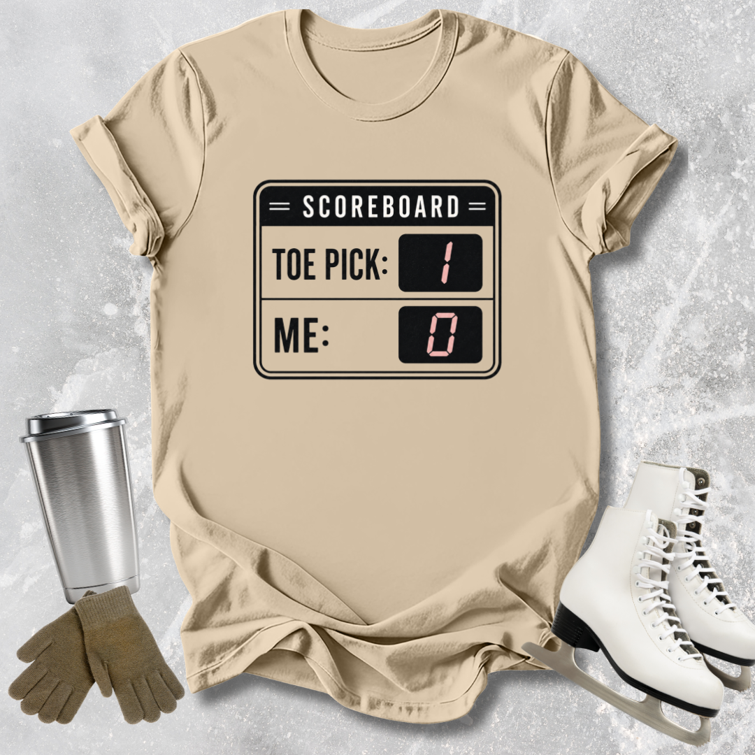 Toe Pick Scoreboard T-Shirt
