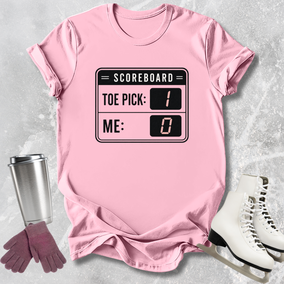 Toe Pick Scoreboard Kids T-Shirt