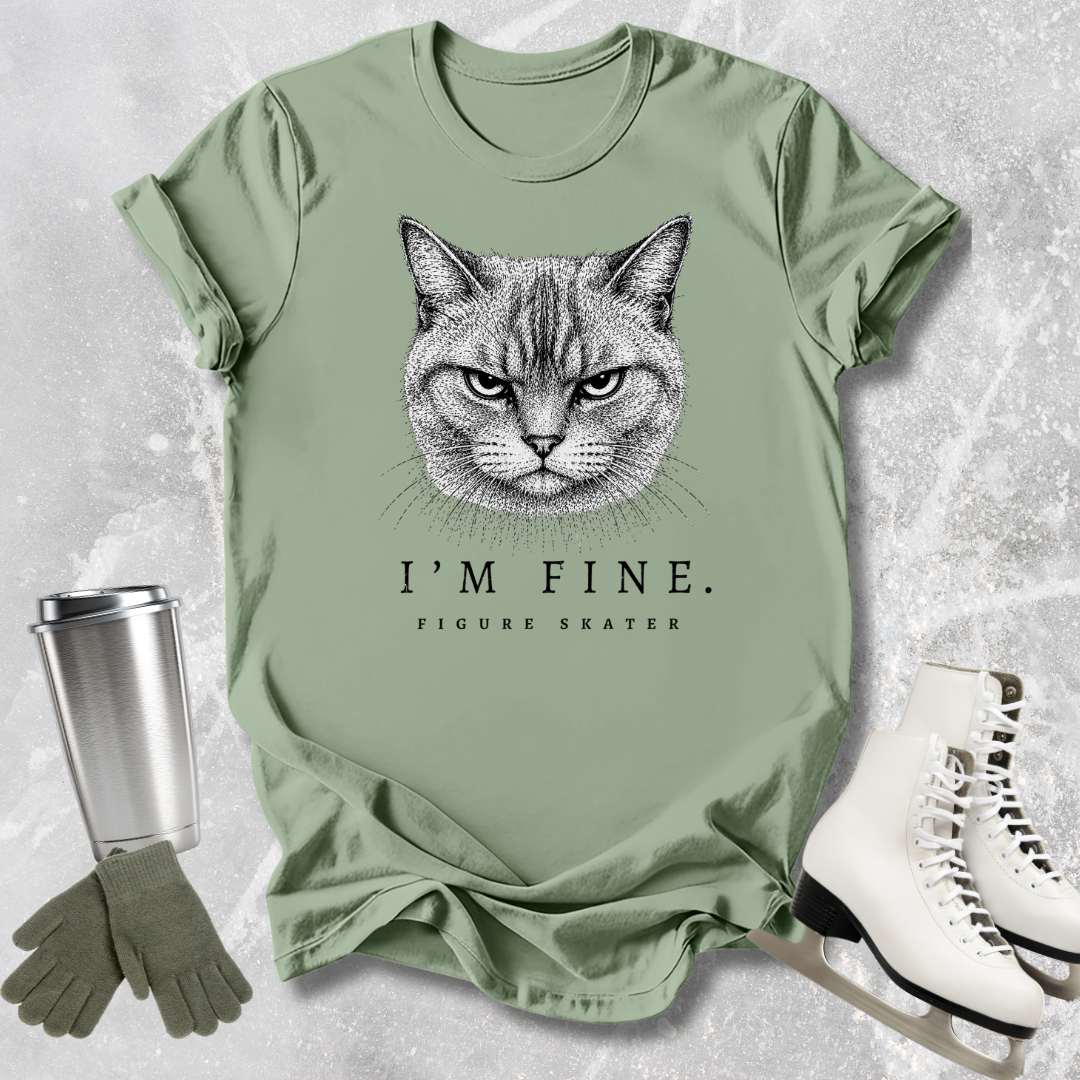 Skater I’m Fine T-Shirt