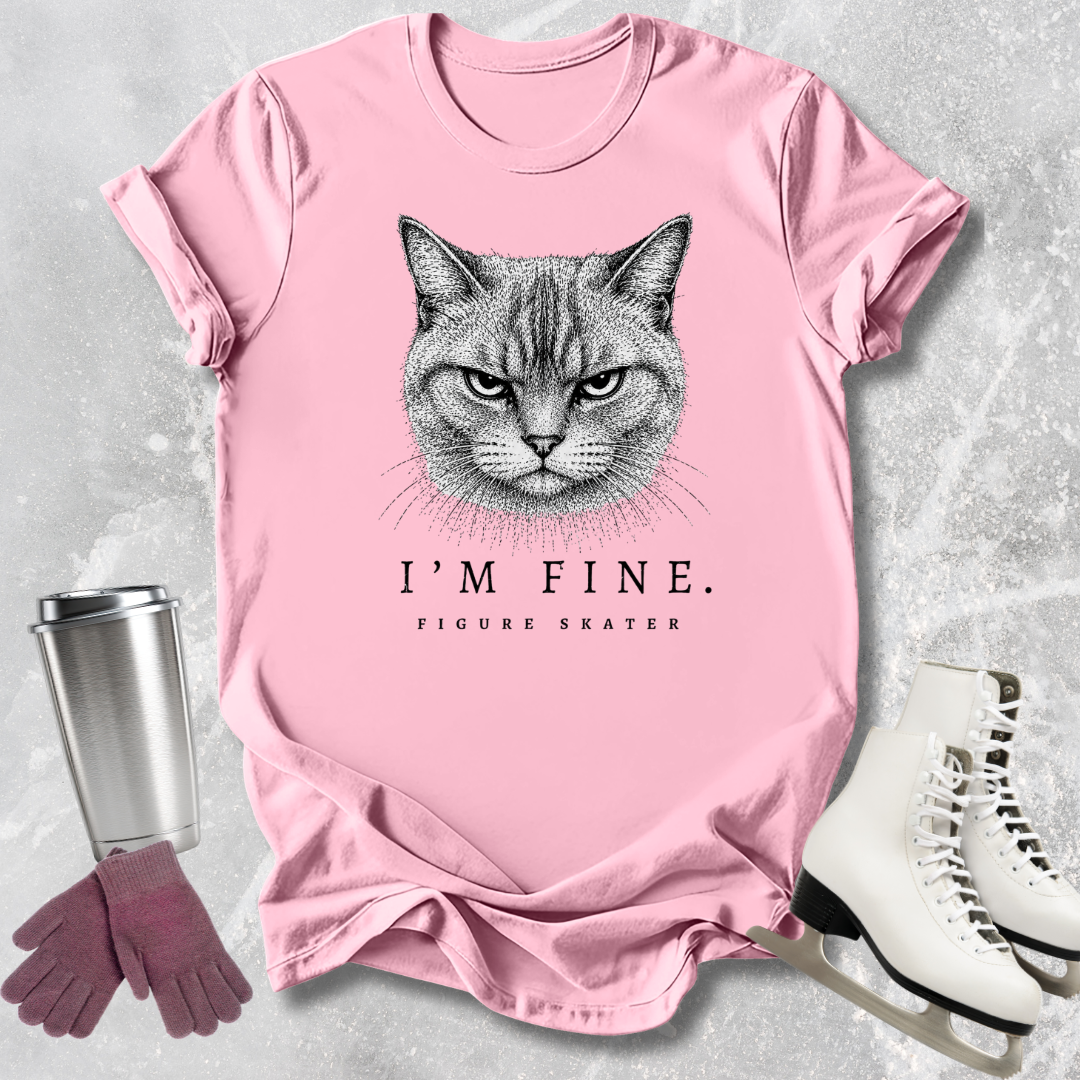 Skater I’m Fine T-Shirt