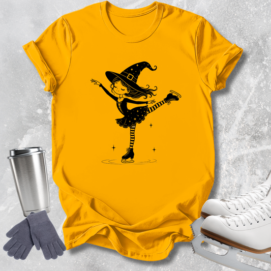 Cute Witch Skater T-Shirt