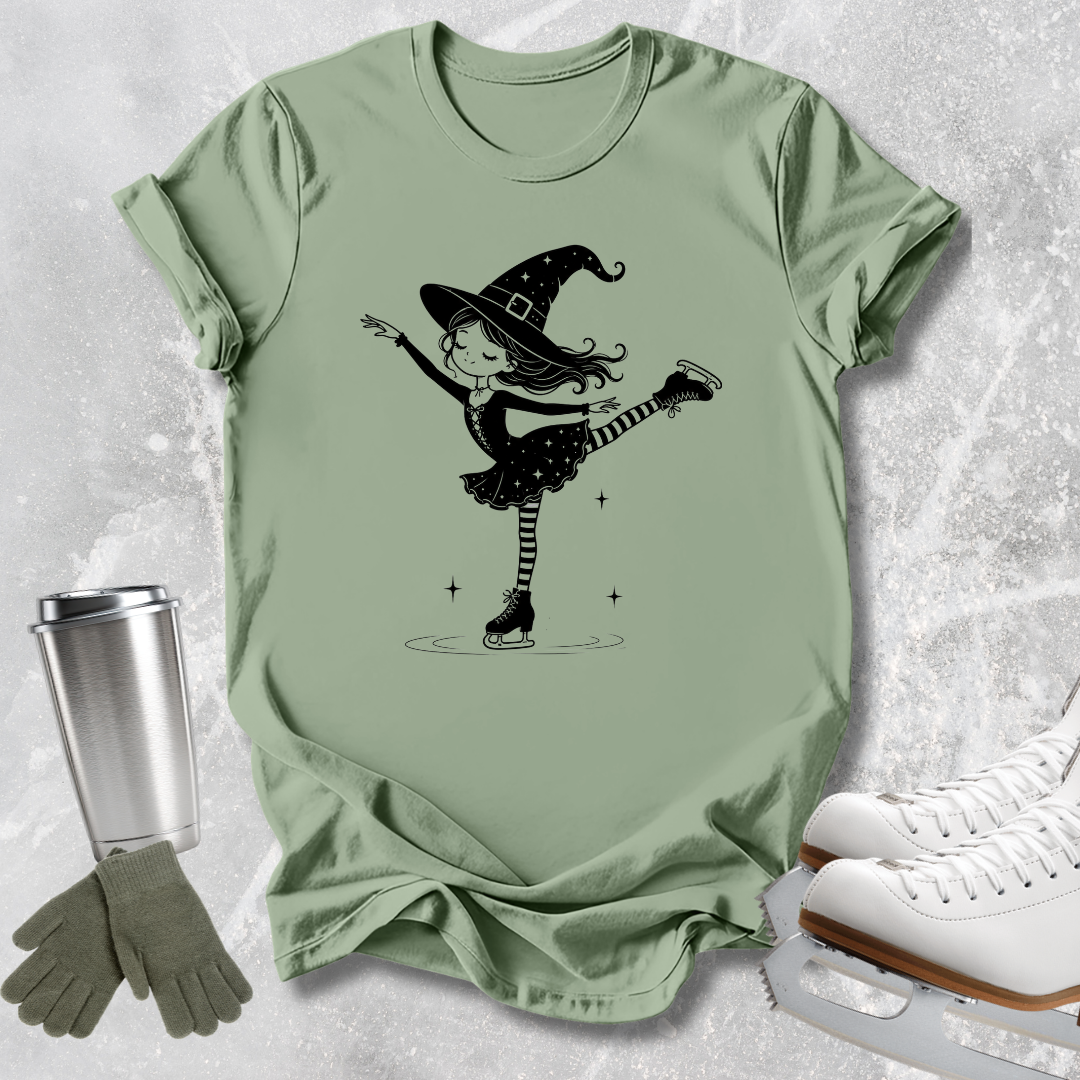 Cute Witch Skater T-Shirt